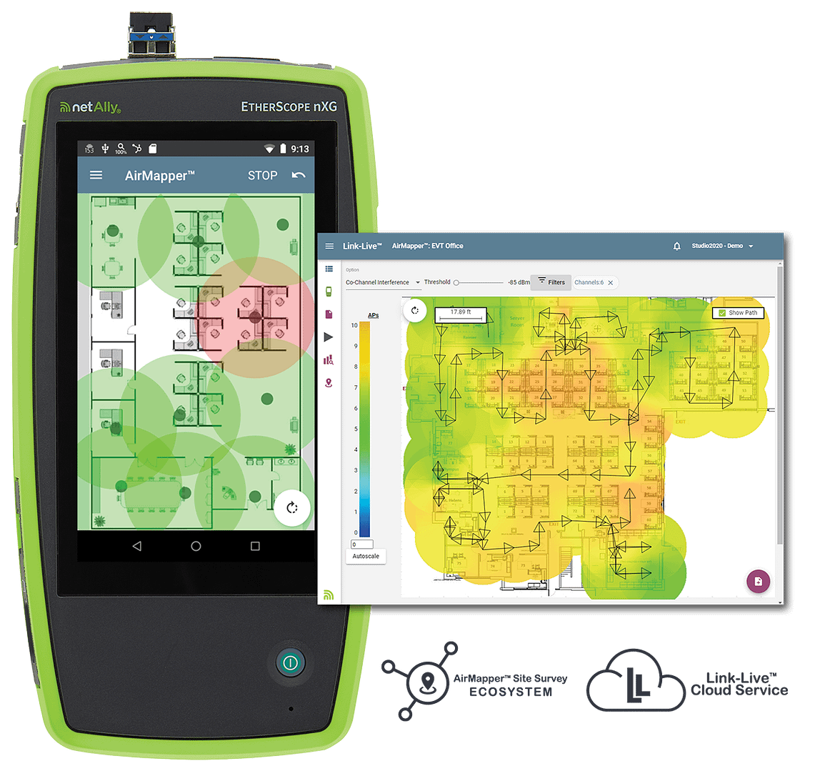 AirMapper Site Survey app