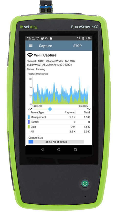 EtherScope AutoTest WiFi Profile