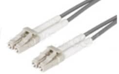 A photo of grey 50/125 Multimode fiber cable