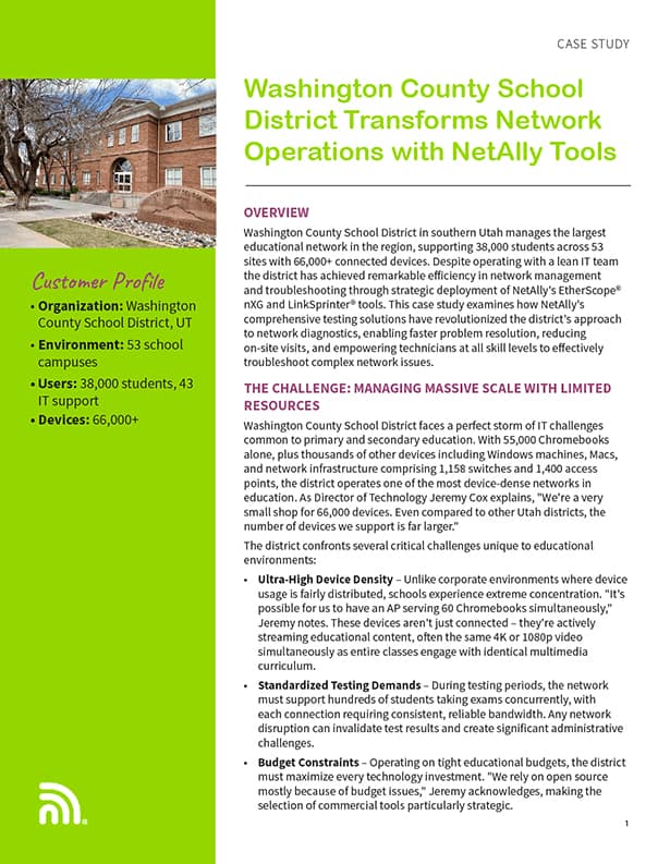 washington county k12 case study